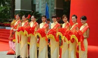 專業(yè)禮儀服務，賦能商務慶典——一站式剪彩用品租賃與禮儀模特解決方案